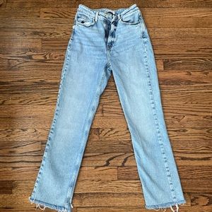 Zara Z1975 slim flare jeans